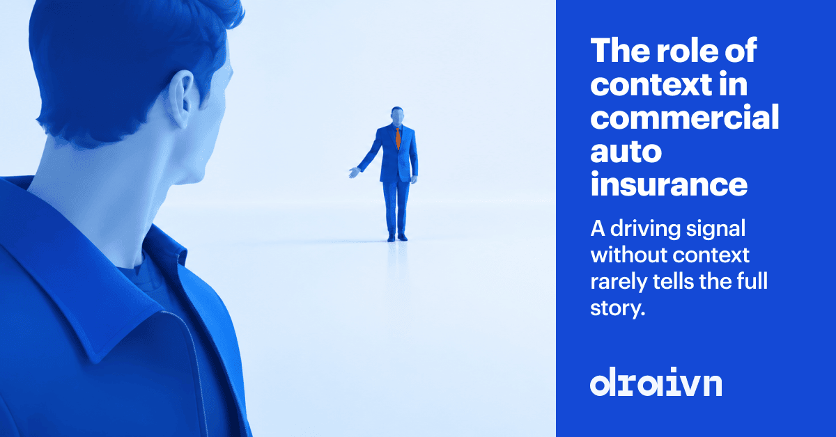 A driving signal without context rarely tells the full story